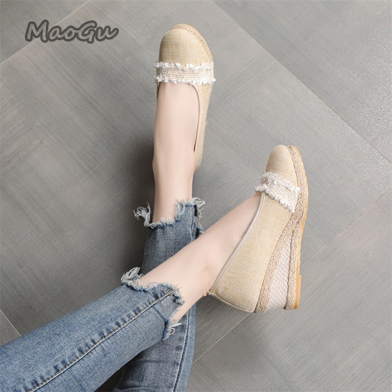 Women's Espadrille Wedges Shoe - đánh giá và giá Espadrille Slip On