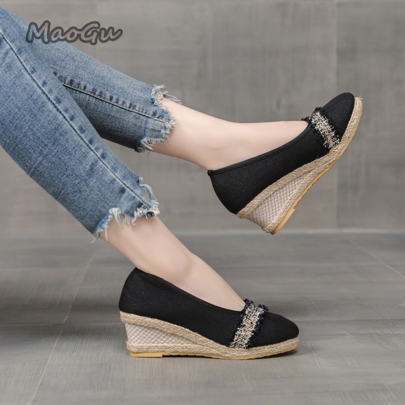 Women's Espadrille Wedges Shoe - đánh giá và giá Espadrille Slip On