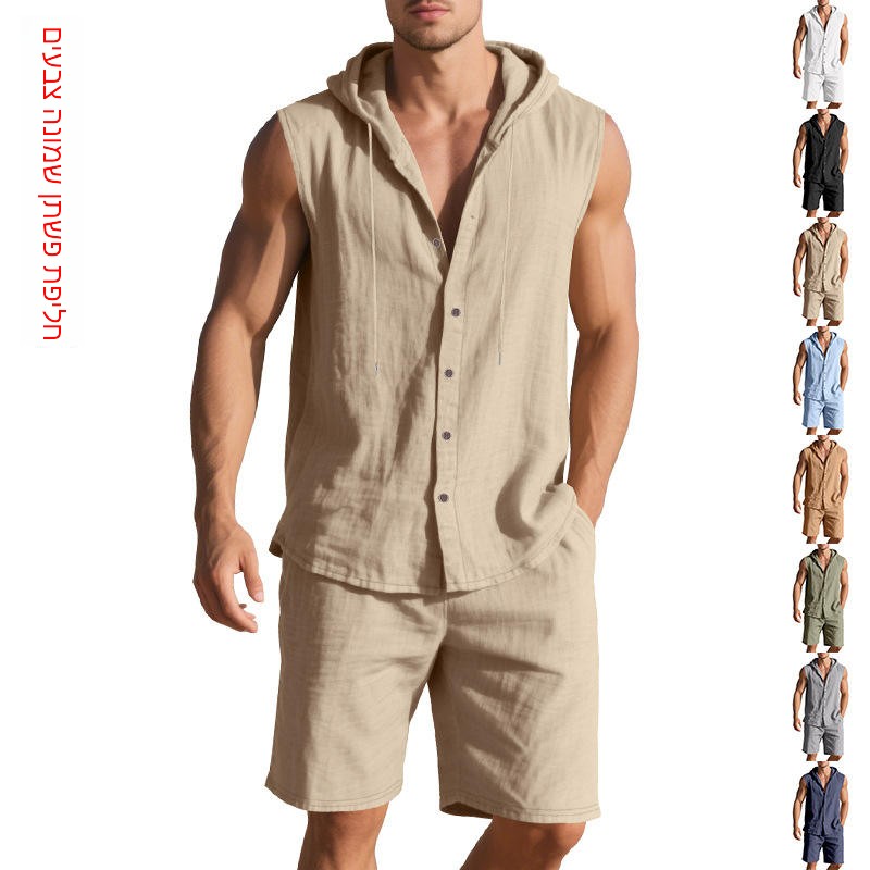 Men's Summer Casual Loose Line - đánh giá và giá Linen Shirt Breathable