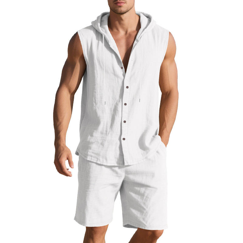 Men's Summer Casual Loose Line - đánh giá và giá Linen Shirt Breathable