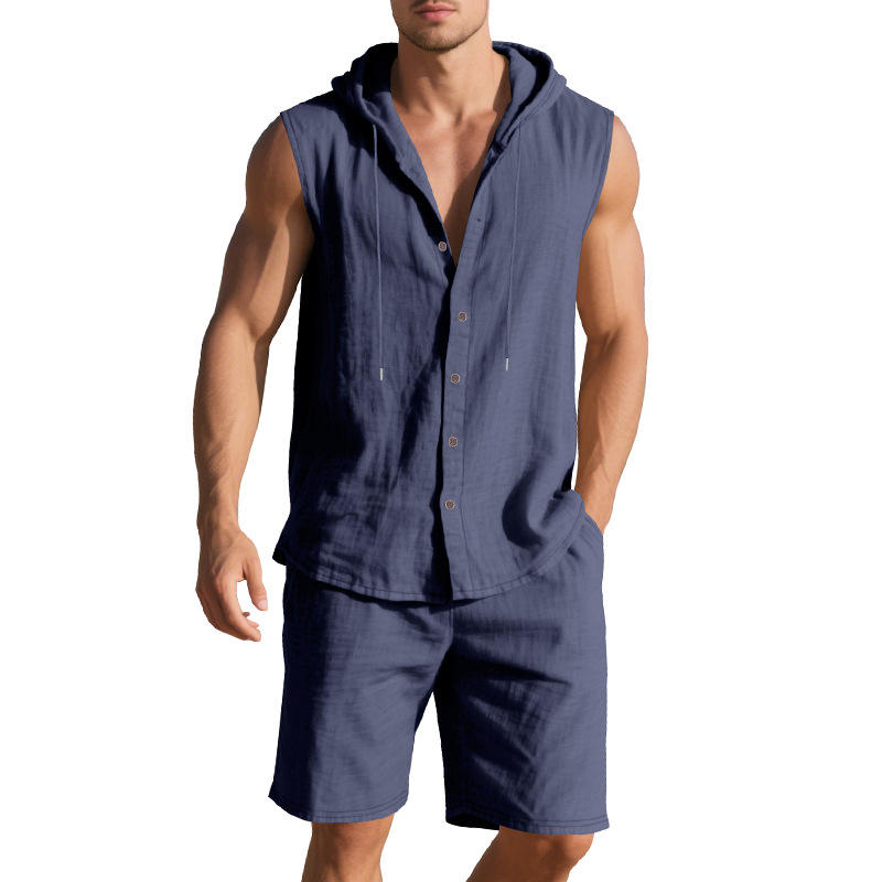 Men's Summer Casual Loose Line - đánh giá và giá Linen Shirt Breathable
