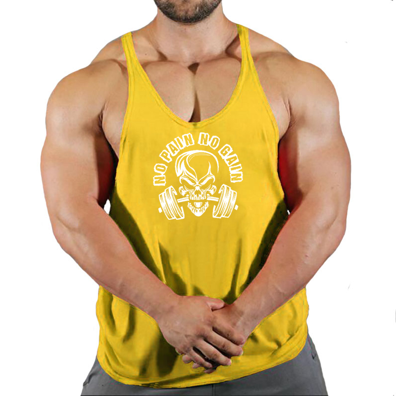 New Hot Sale Mens Printed Tank - đánh giá và giá Tank Top Muscle