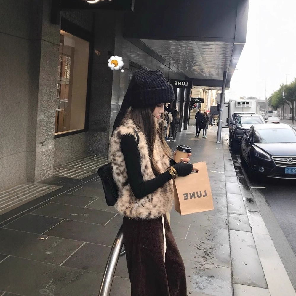 Women Faux Fur Vest Coats Shor - đánh giá và giá Short Linen Drawstring
