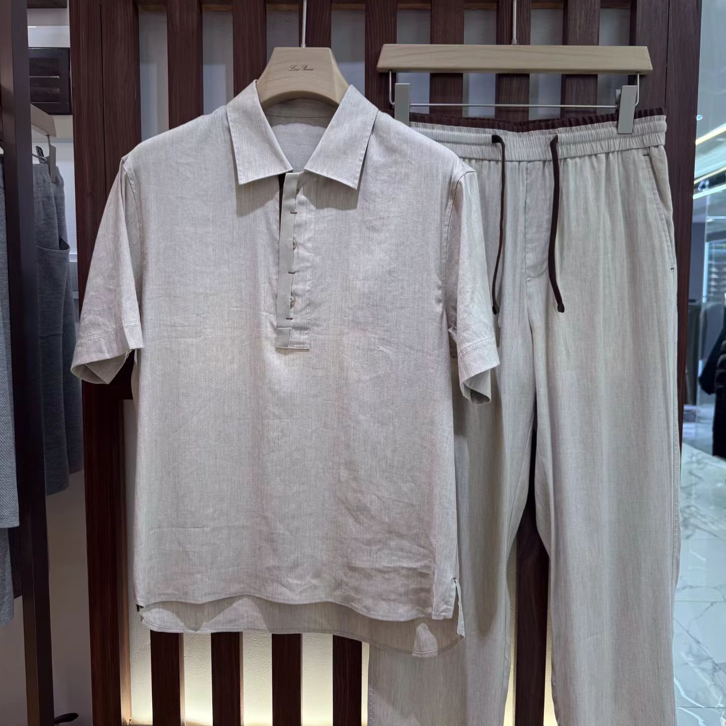 Summer casual luxurious high q - đánh giá và giá Short Linen Drawstring