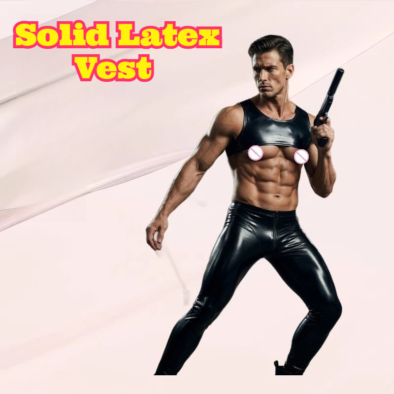 Solid Latex Vest Tight Short T - đánh giá và giá Tank Top Muscle