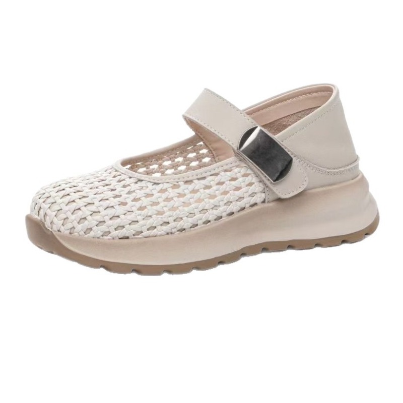 Women's Genuine Leather Braide - đánh giá và giá Espadrille Slip On