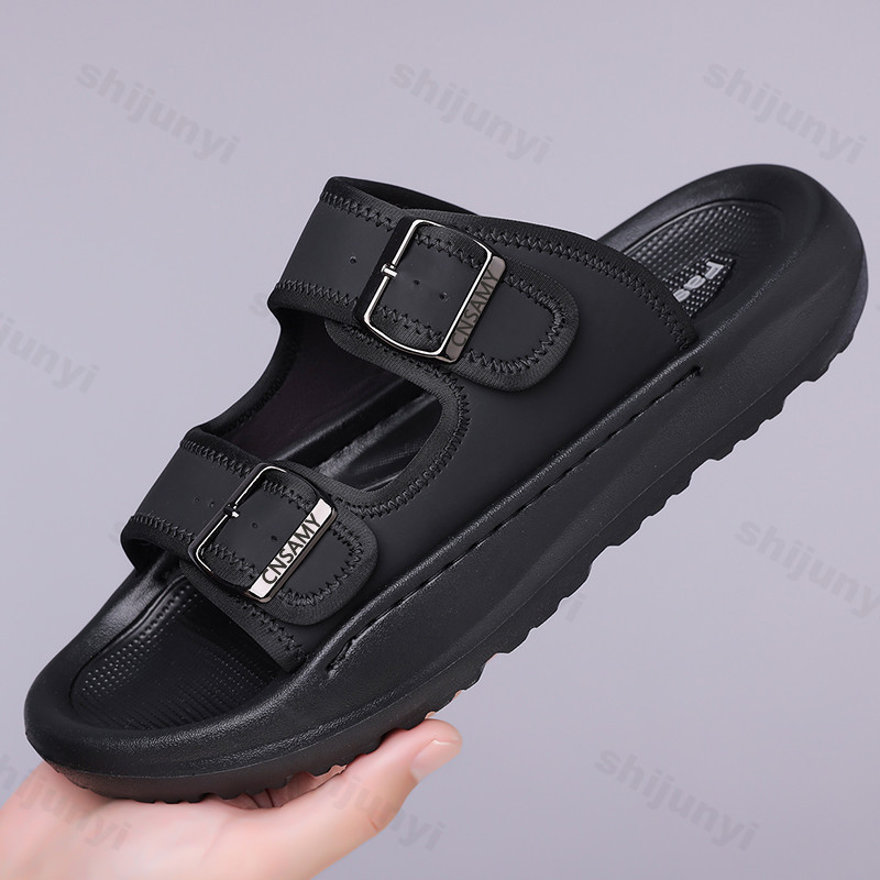 Men's Slippers 2025 Summer Bre - đánh giá và giá Flip Flop Leather Men