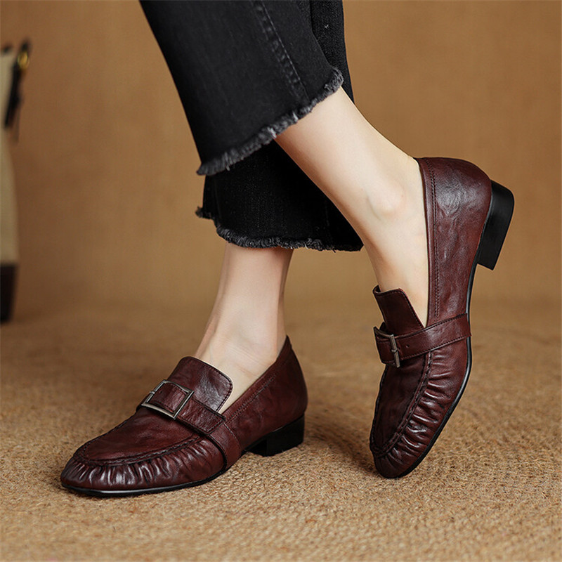 New Autumn Genuine Leather Wom - đánh giá và giá Casual Sandal Leather