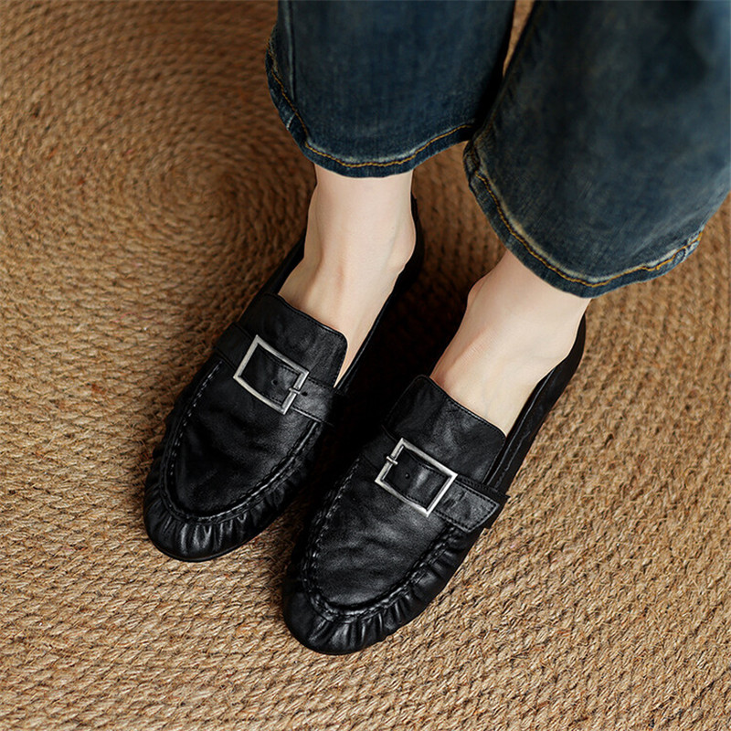 New Autumn Genuine Leather Wom - đánh giá và giá Casual Sandal Leather