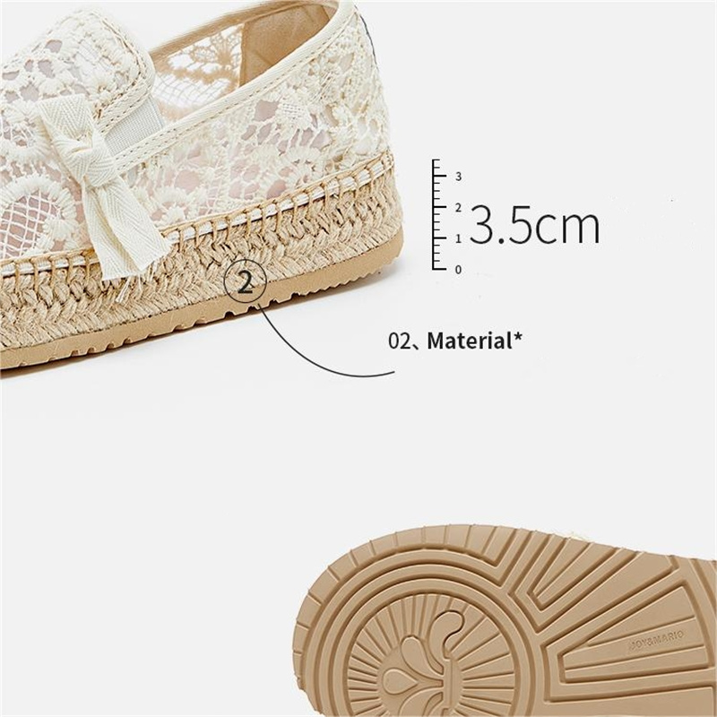 Joy&Mario Platform Women Loafe - đánh giá và giá Espadrille Slip On