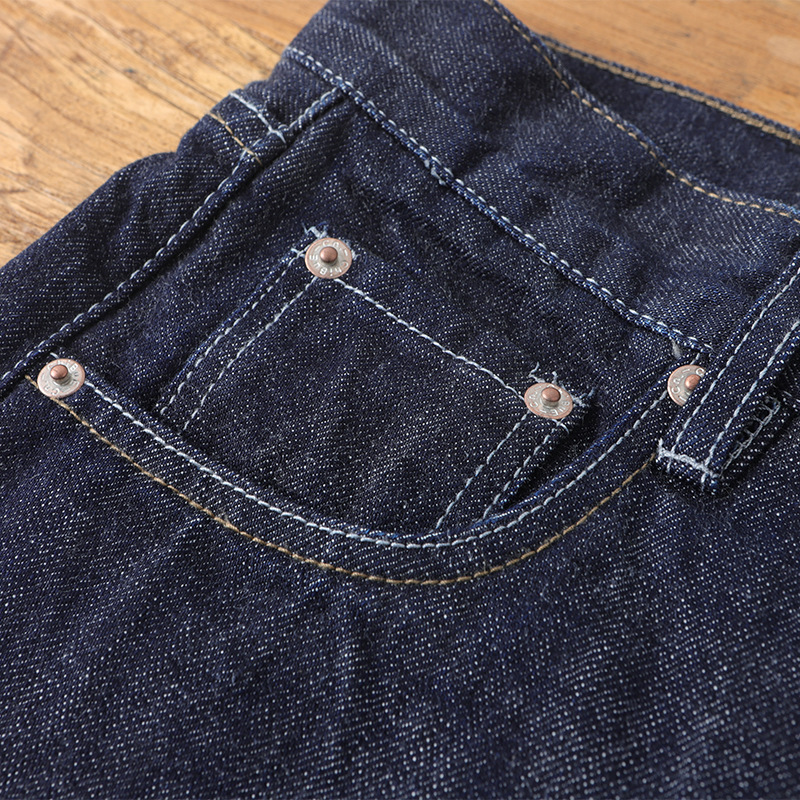 Amekaji 100% Cotton Men's Red  - đánh giá và giá Levis Jeans 501
