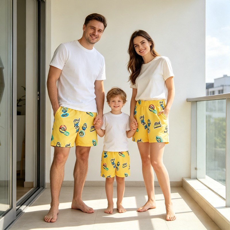 Boys Minions Printed Swim Shor - đánh giá và giá Trunks Board Surf