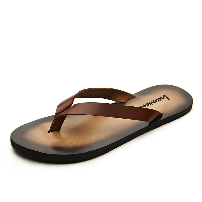 Classic Genuine Leather Mens S - đánh giá và giá Flip Flop Leather Men