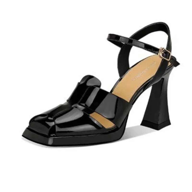 Women's High Heel Sandals Fash - đánh giá và giá Casual Sandal Leather