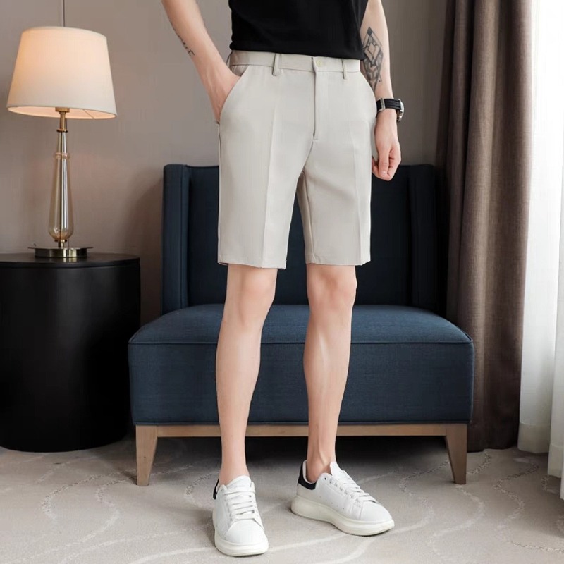 Men's Slim Fit Suit Shorts Sum - đánh giá và giá Shorts Chino Slim