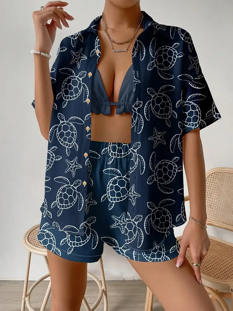 Fashion Print Beach Holiday 2- - đánh giá và giá Shirt Camp Collar