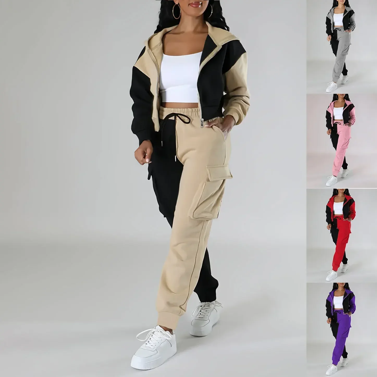 Women Loose Autumn Winter Two  - đánh giá và giá Short Linen Drawstring