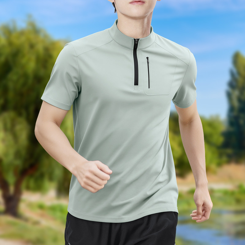 Men's Half-Zip High-Stretch Qu - đánh giá và giá Shirt Camp Collar