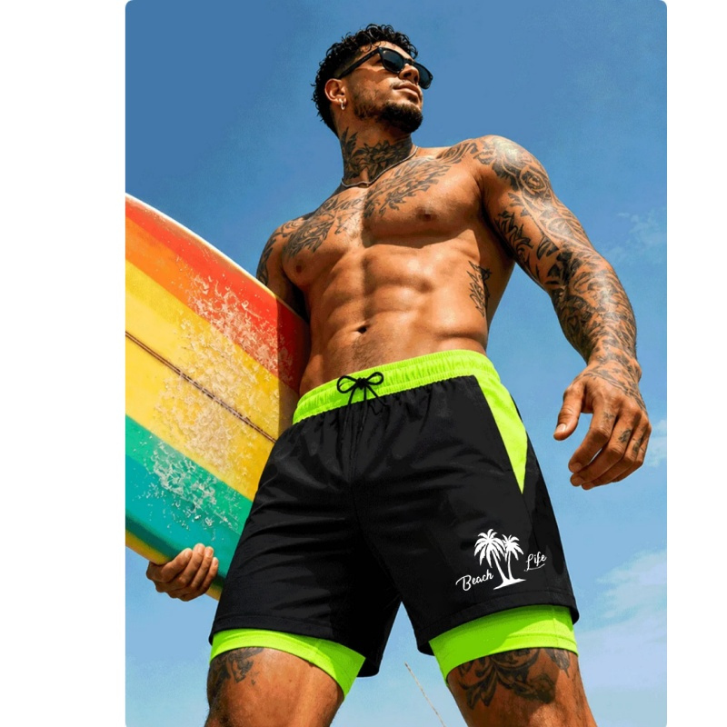Men'S Swimming Trunks Palm Tre - đánh giá và giá Trunks Board Surf