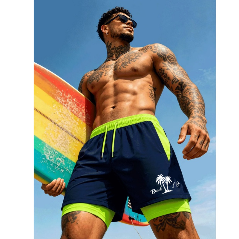 Men'S Swimming Trunks Palm Tre - đánh giá và giá Trunks Board Surf