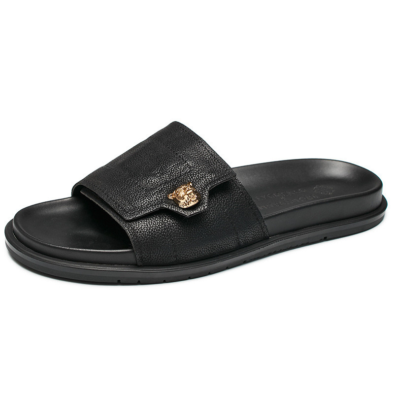 2025 New Genuine Leather Slipp - đánh giá và giá Flip Flop Leather Men