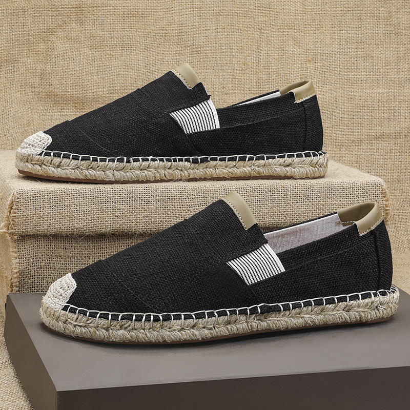 2025New Men Linen Casual Shoes - đánh giá và giá Espadrille Slip On