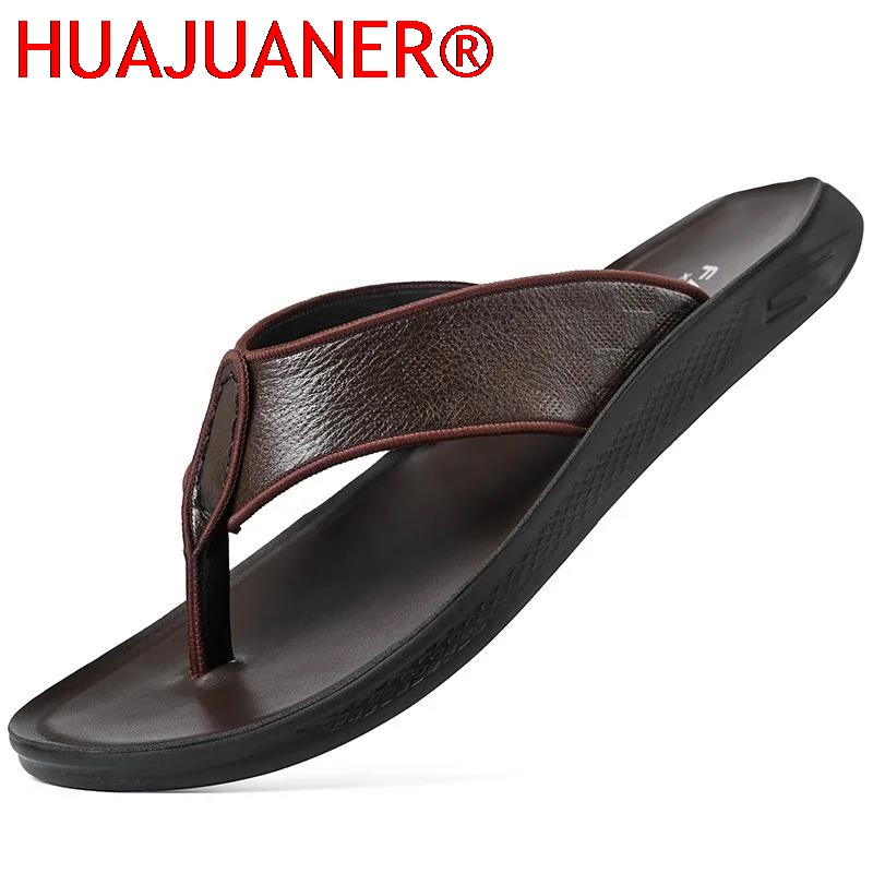 Casual Outdoor Men's Sandals S - đánh giá và giá Flip Flop Leather Men