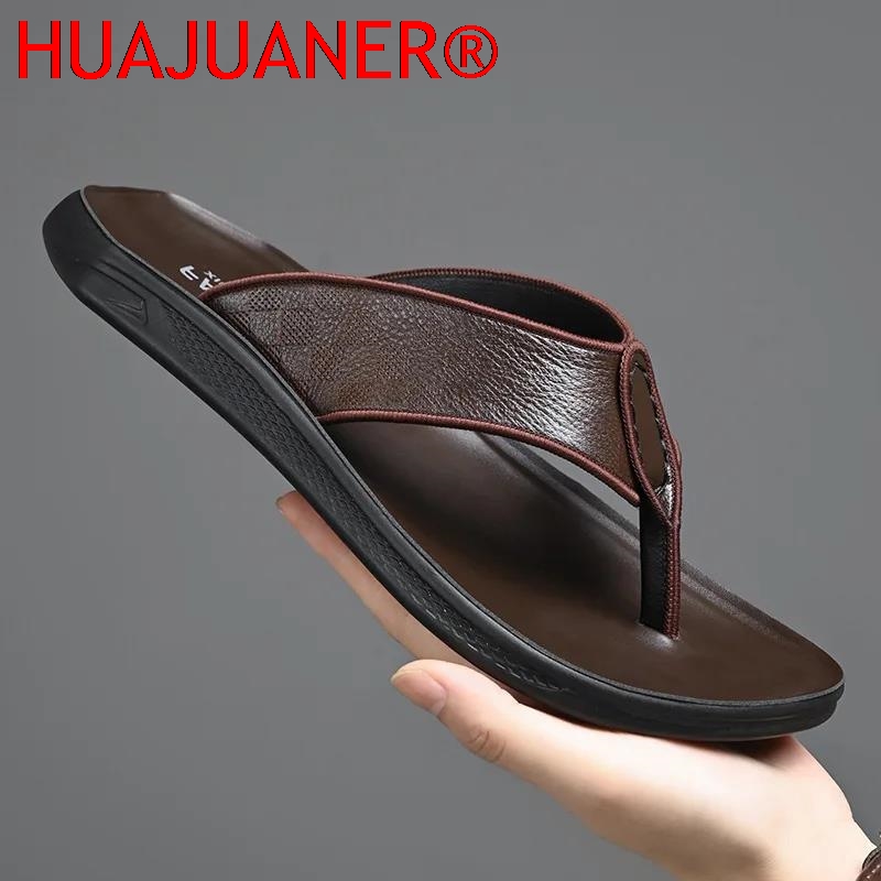 Casual Outdoor Men's Sandals S - đánh giá và giá Flip Flop Leather Men